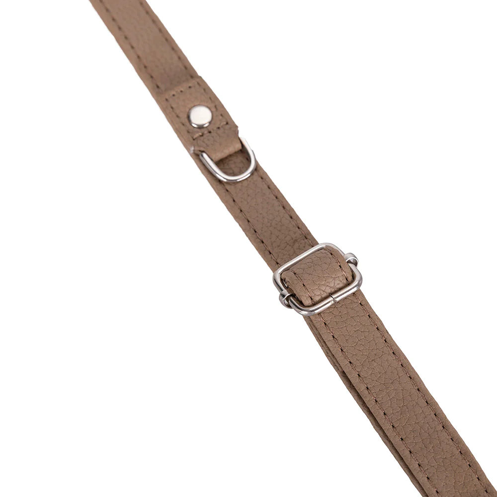FlexGo Leather Phone Strap & Wallet Set – Clip-On Flex
