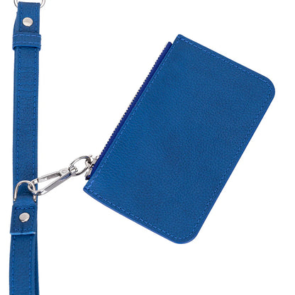 FlexGo Leather Phone Strap & Wallet Set – Clip-On Flex