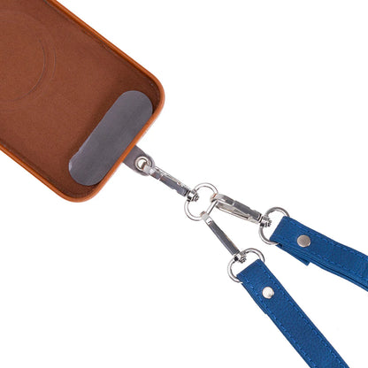 FlexGo Leather Phone Strap & Wallet Set – Clip-On Flex