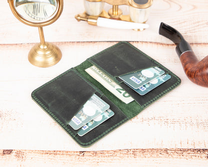 Elvis Genuine Leather Card Holder