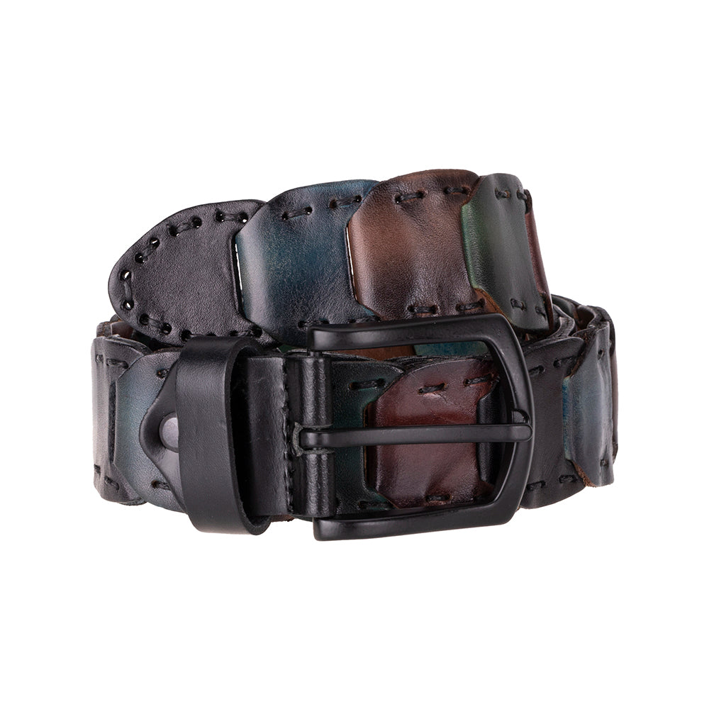 Victor Braided Leather Men's Belt