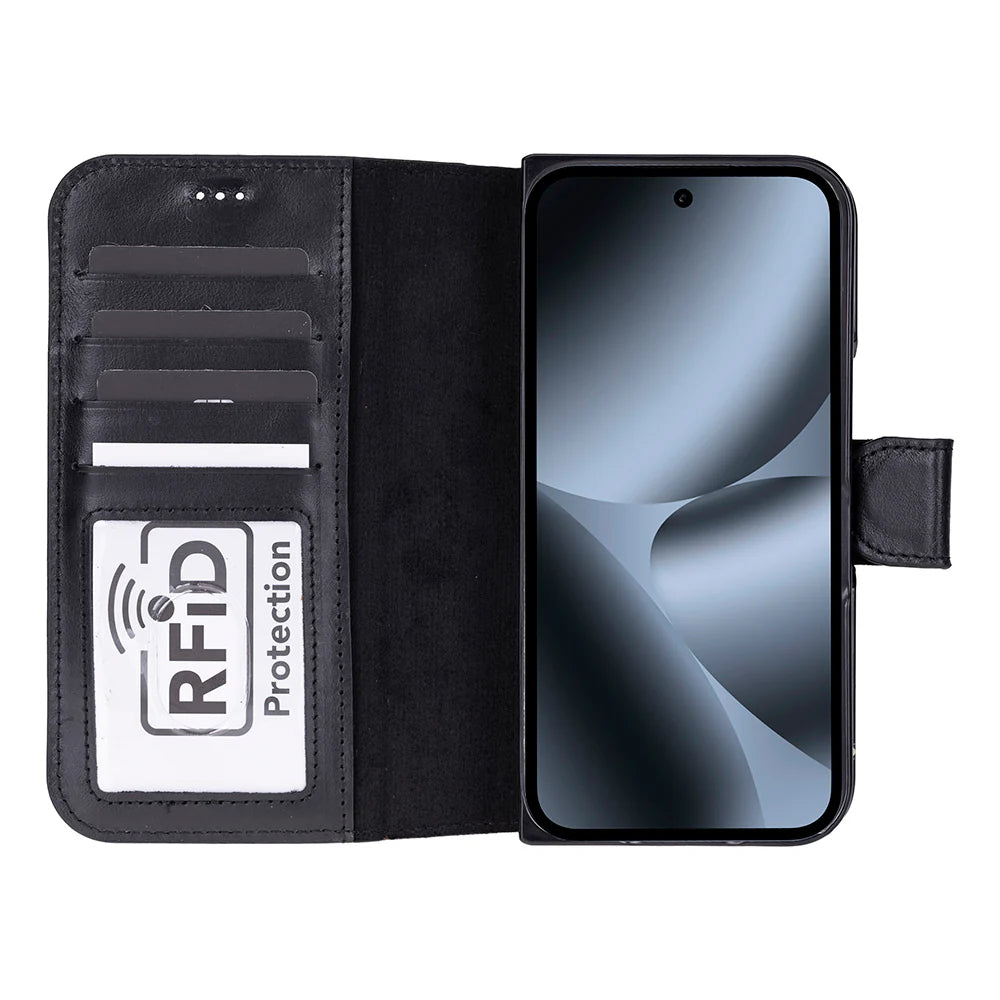 Wallet ID Leather Google Pixel 10 Pro Fold Folio Case