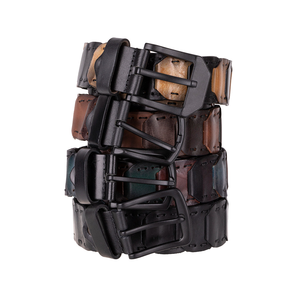 Victor Braided Leather Men's Belt