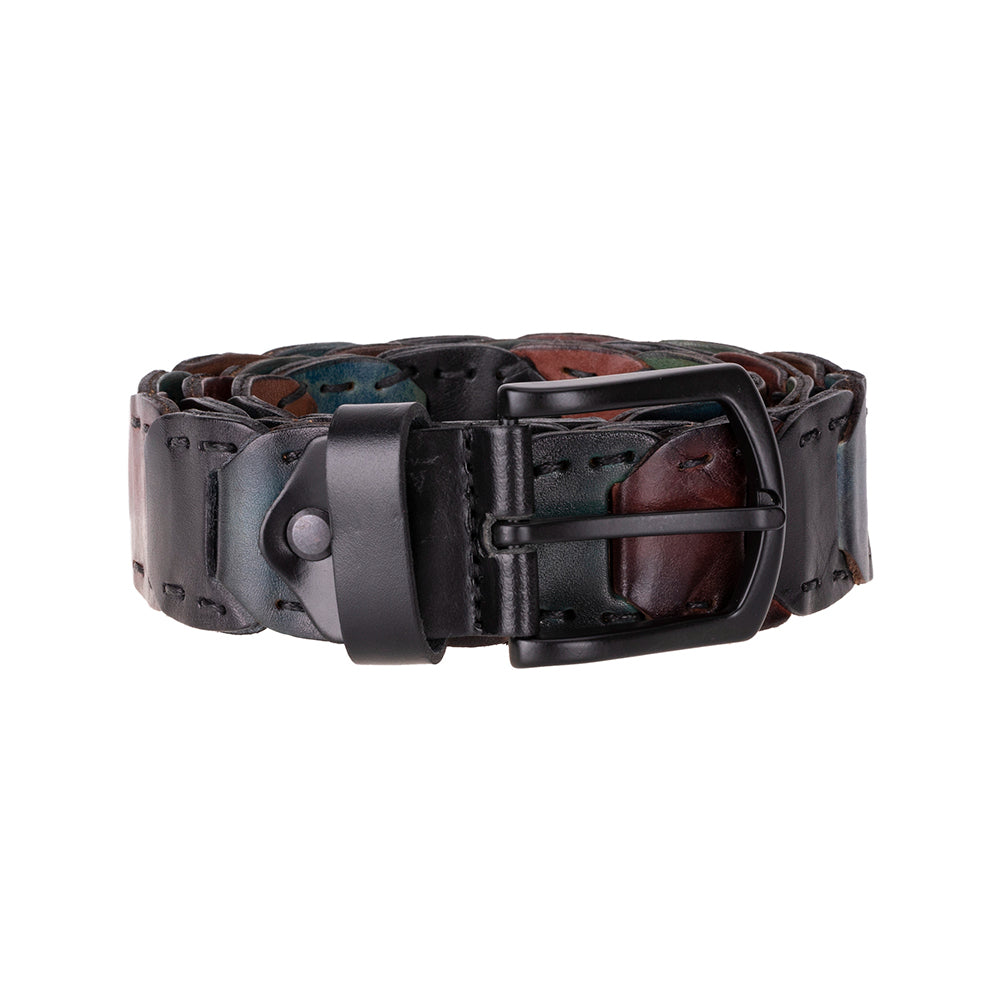 Victor Braided Leather Men's Belt