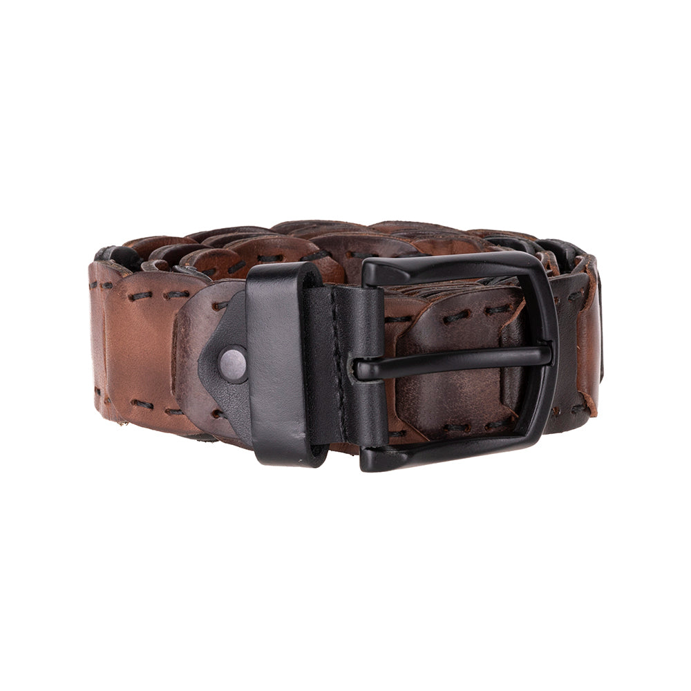 Victor Braided Leather Men's Belt