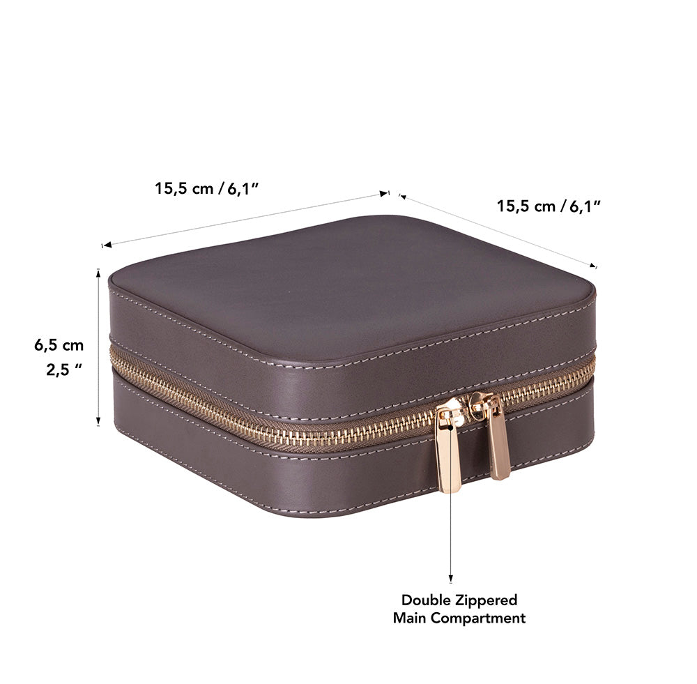 Ally Genuine Leather Jewelry Box
