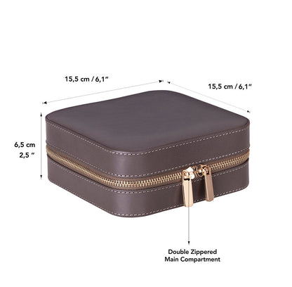 Ally Genuine Leather Jewelry Box