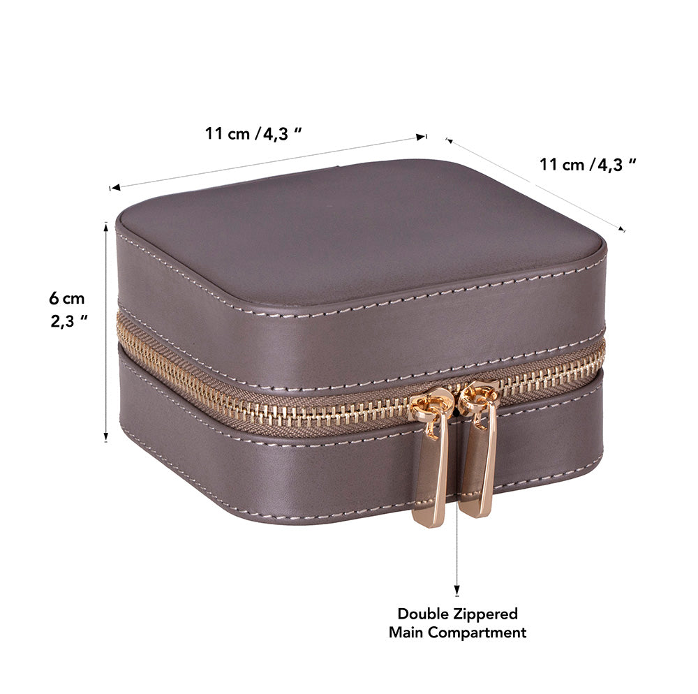 Ally Genuine Leather Jewelry Box