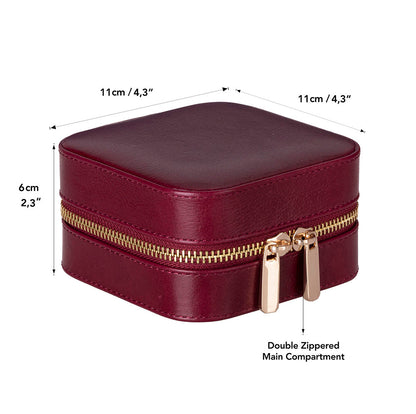 Ally Genuine Leather Jewelry Box