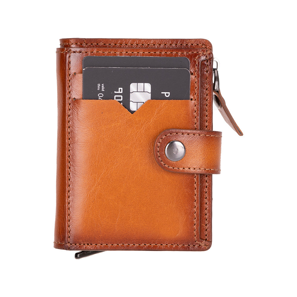 Mario Pop-up Leather Card Holder
