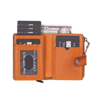 Mario Pop-up Leather Card Holder