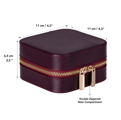Ally Genuine Leather Jewelry Box