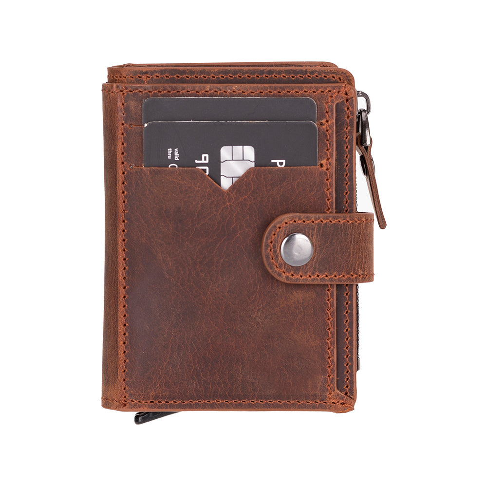 Mario Pop-up Leather Card Holder