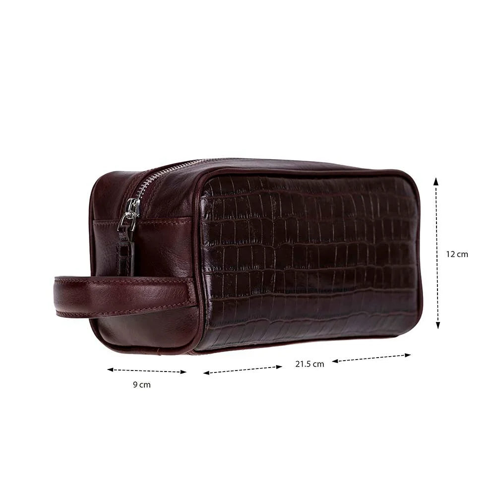 Biel Leather Dopp Kit