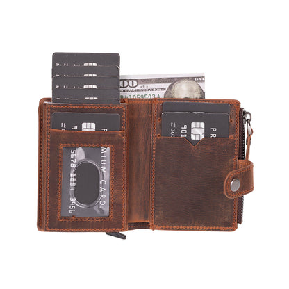 Mario Pop-up Leather Card Holder