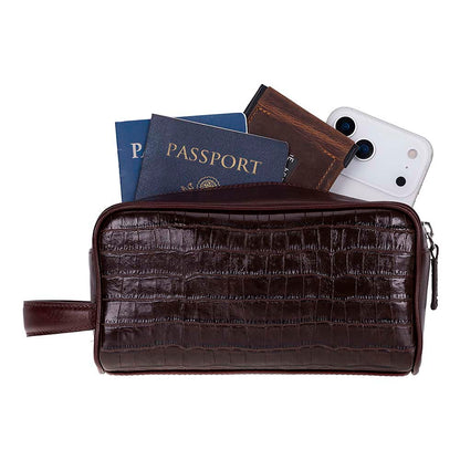 Biel Leather Dopp Kit