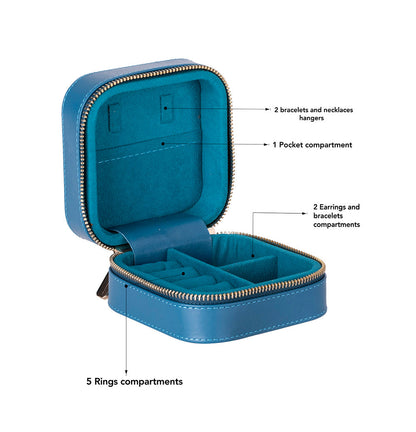 Ally Genuine Leather Jewelry Box