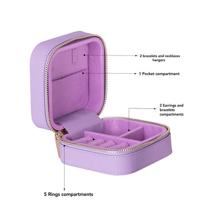 Ally Genuine Leather Jewelry Box