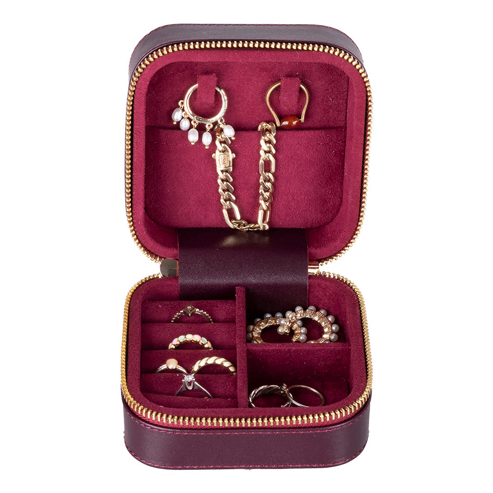 Ally Genuine Leather Jewelry Box