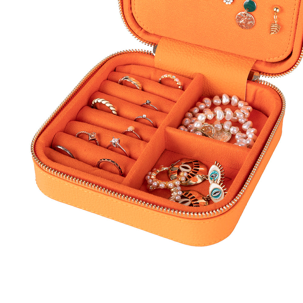 Ally Genuine Leather Jewelry Box