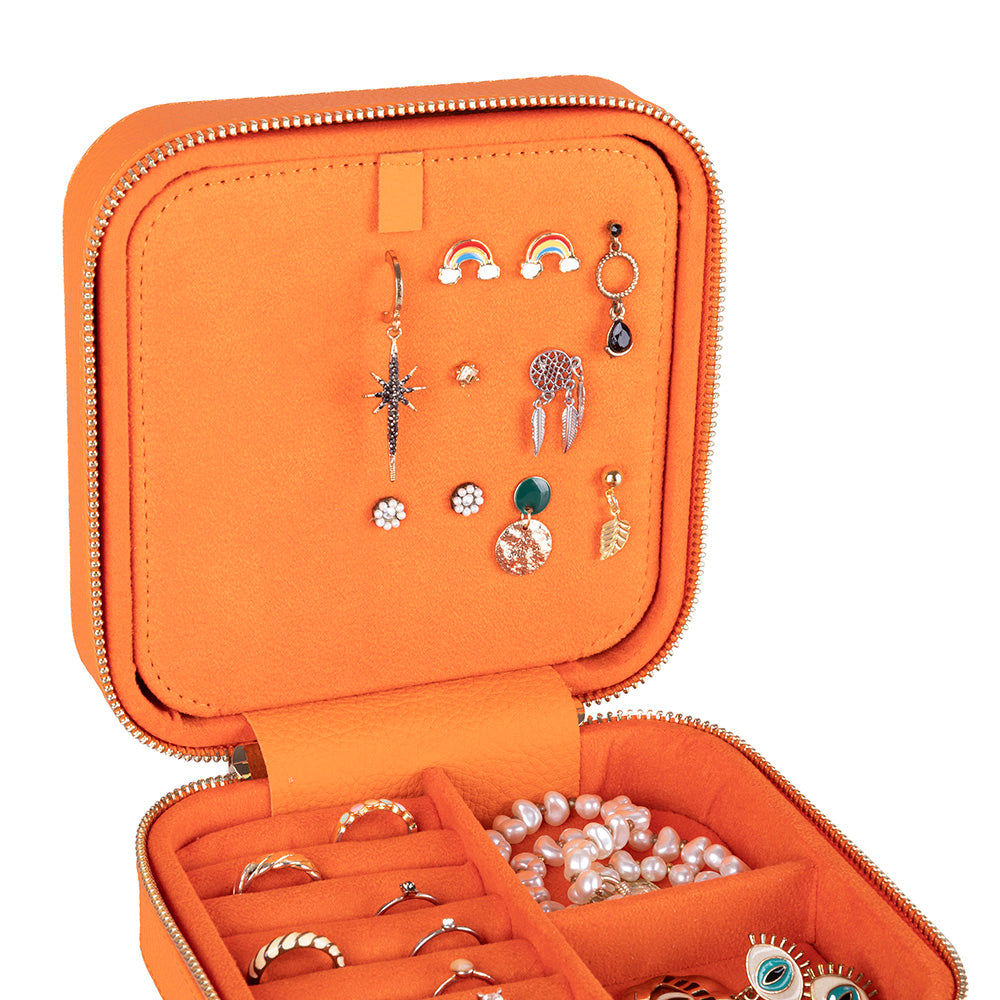 Ally Genuine Leather Jewelry Box
