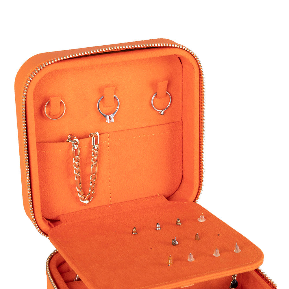 Ally Genuine Leather Jewelry Box