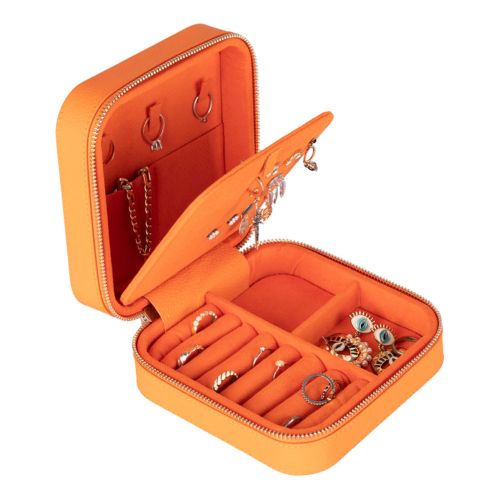 Ally Genuine Leather Jewelry Box