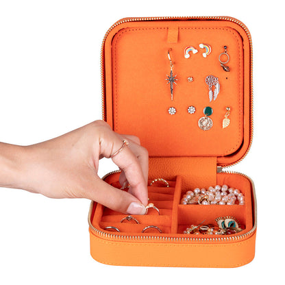 Ally Genuine Leather Jewelry Box