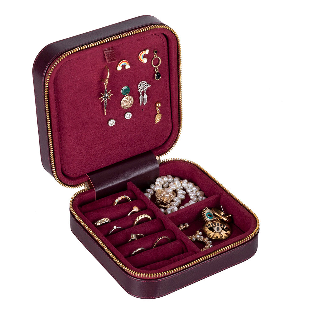 Ally Genuine Leather Jewelry Box