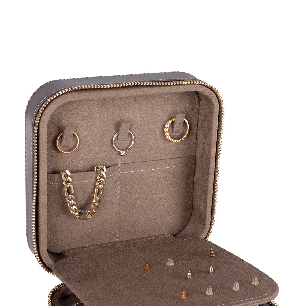 Ally Genuine Leather Jewelry Box