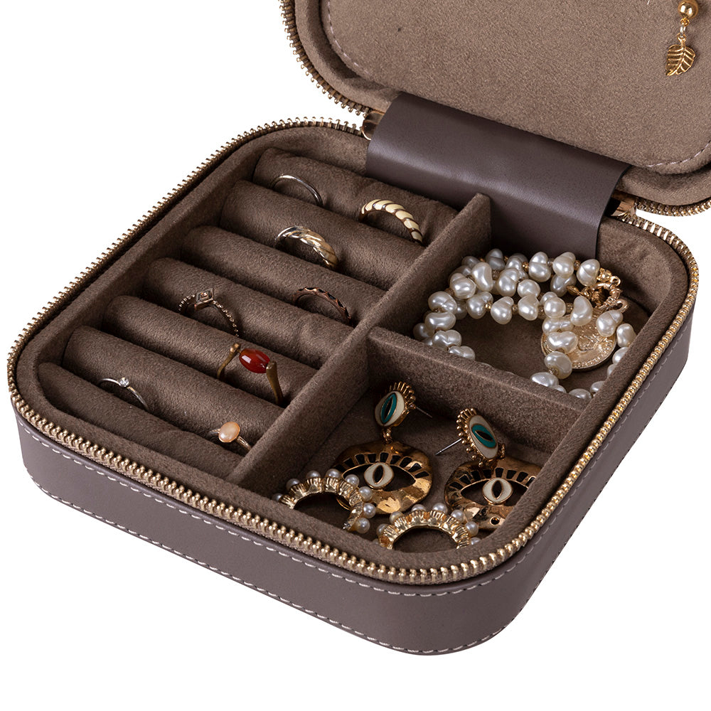 Ally Genuine Leather Jewelry Box