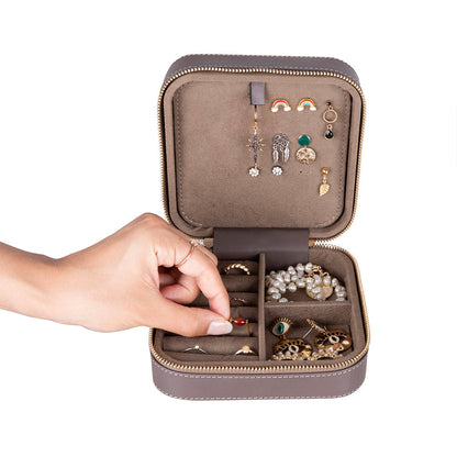 Ally Genuine Leather Jewelry Box