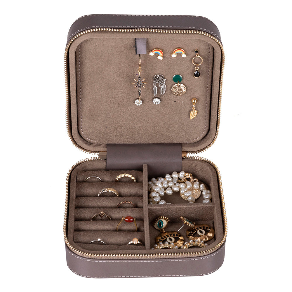 Ally Genuine Leather Jewelry Box