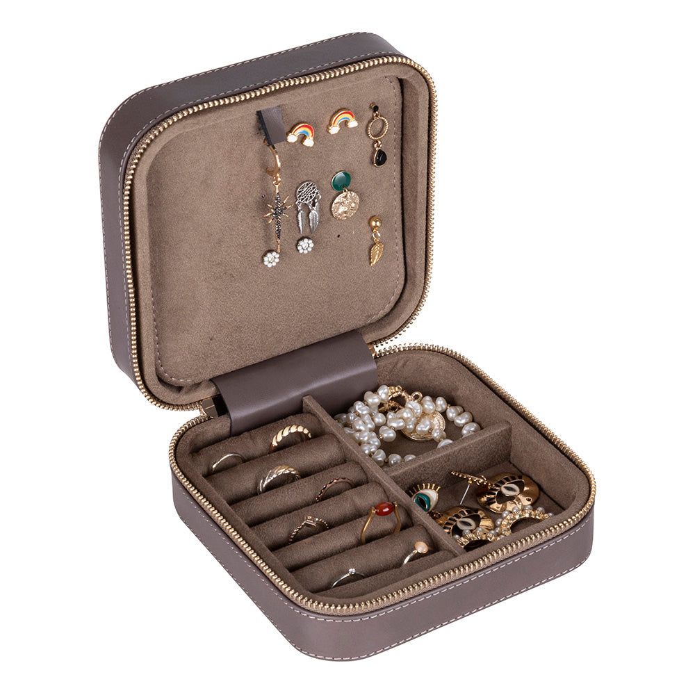Ally Genuine Leather Jewelry Box
