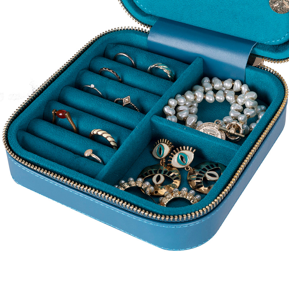 Ally Genuine Leather Jewelry Box