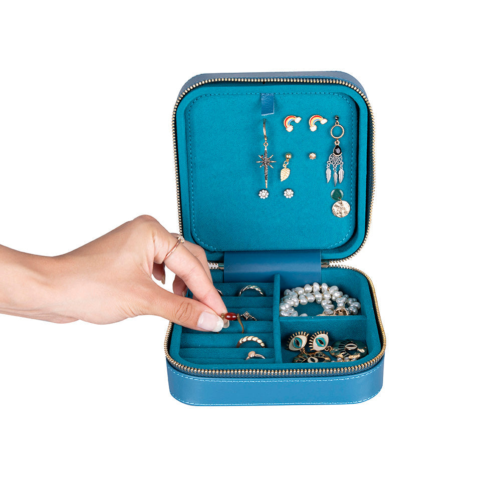 Ally Genuine Leather Jewelry Box