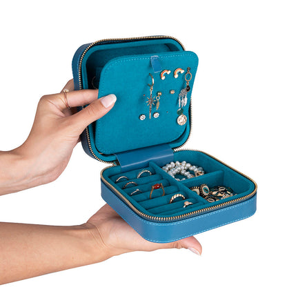 Ally Genuine Leather Jewelry Box