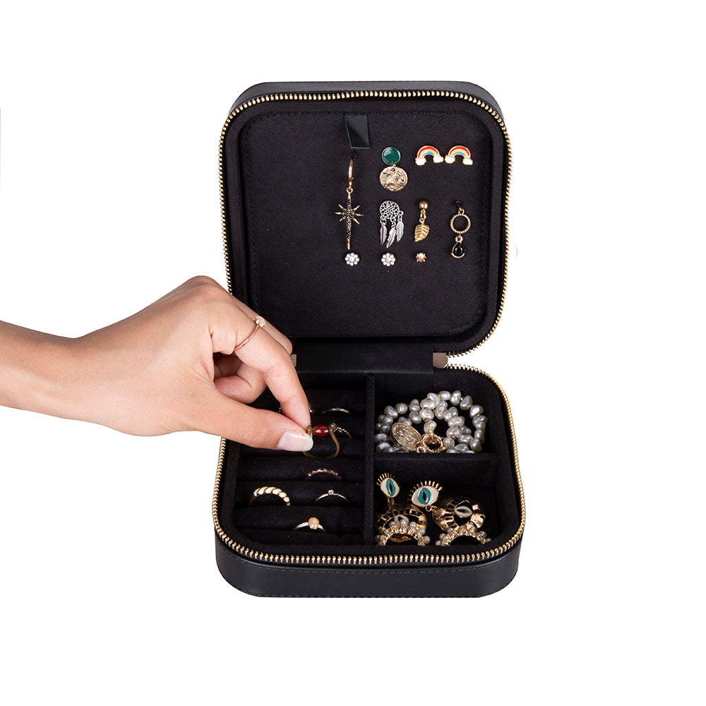 Ally Genuine Leather Jewelry Box