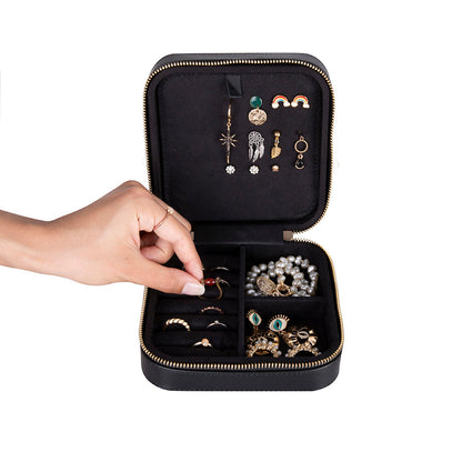 Ally Genuine Leather Jewelry Box