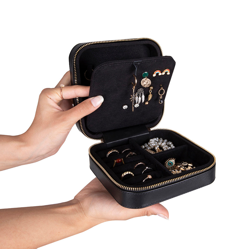 Ally Genuine Leather Jewelry Box