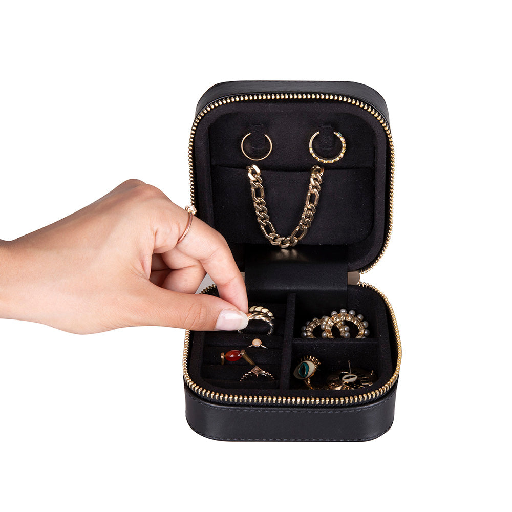 Ally Genuine Leather Jewelry Box