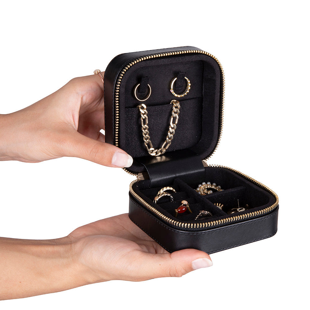 Ally Genuine Leather Jewelry Box
