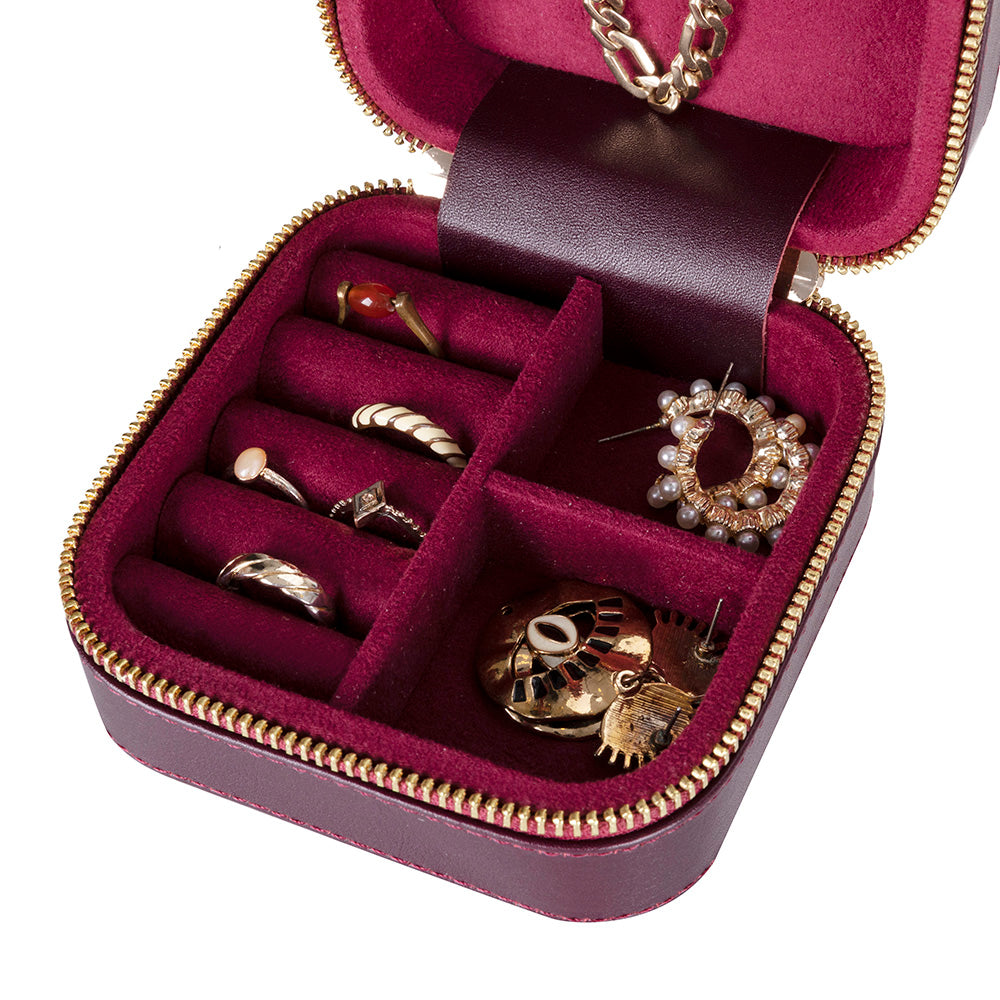 Ally Genuine Leather Jewelry Box