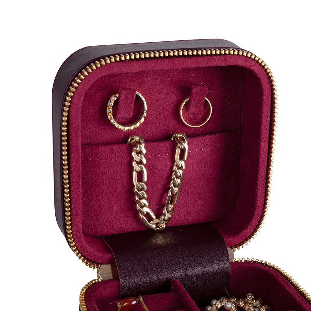 Ally Genuine Leather Jewelry Box