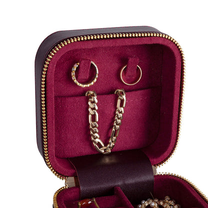 Ally Genuine Leather Jewelry Box