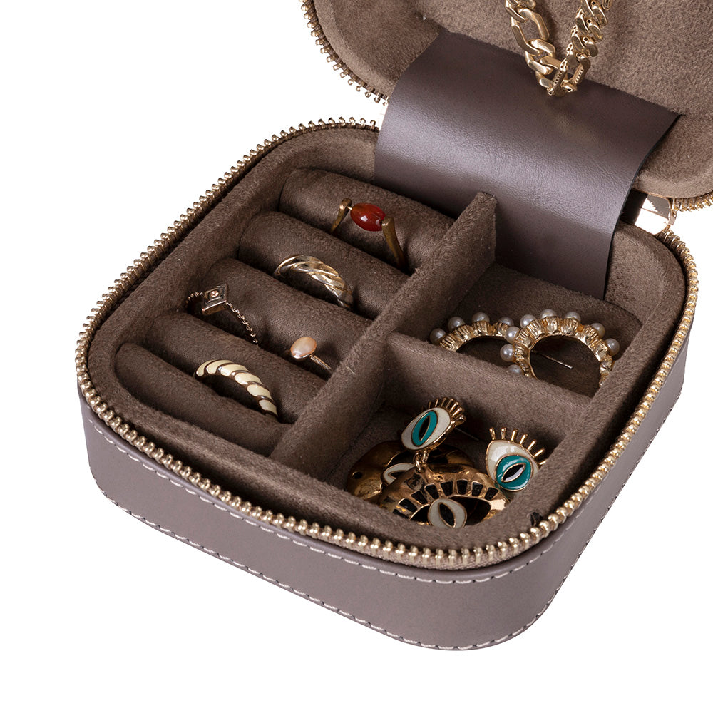 Ally Genuine Leather Jewelry Box