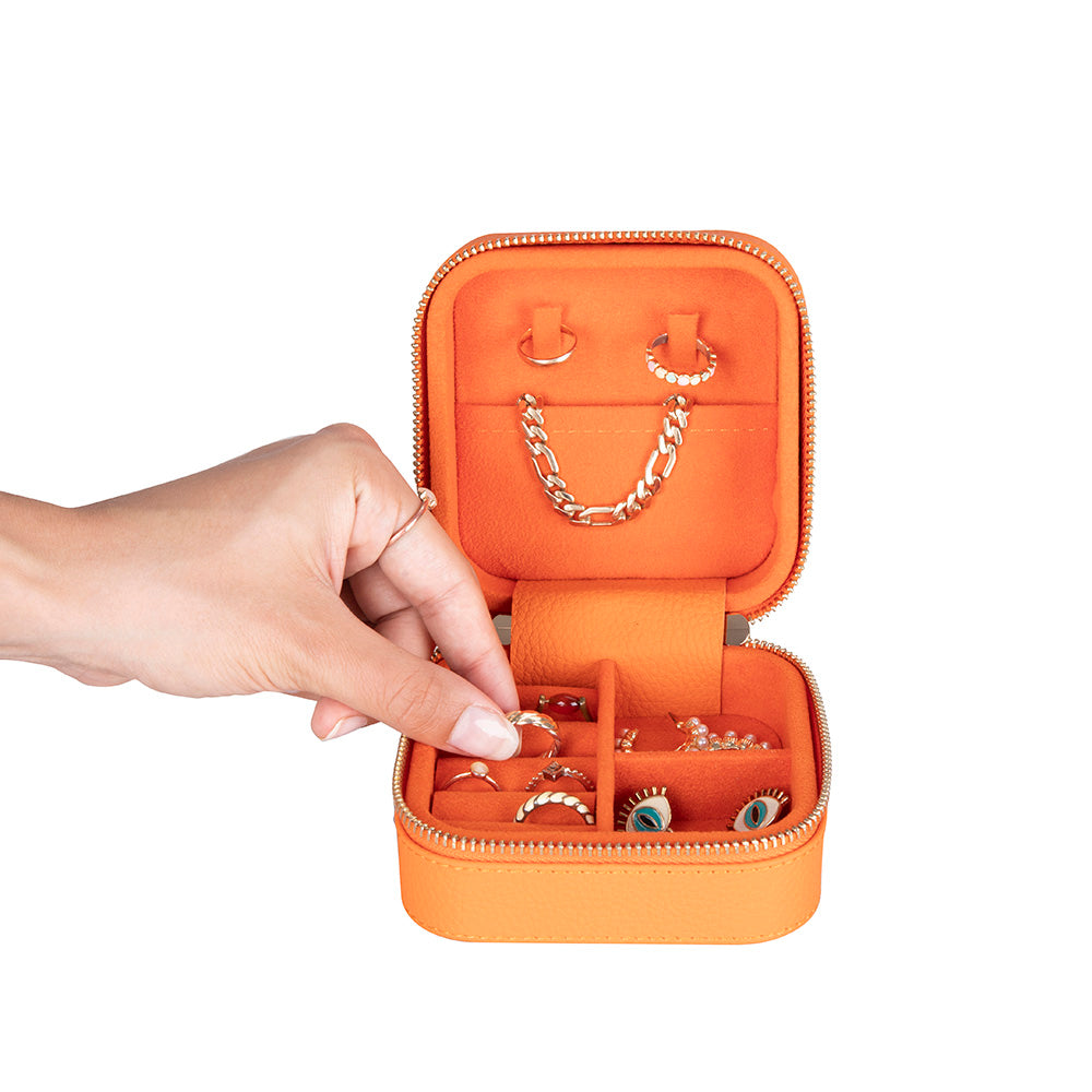 Ally Genuine Leather Jewelry Box