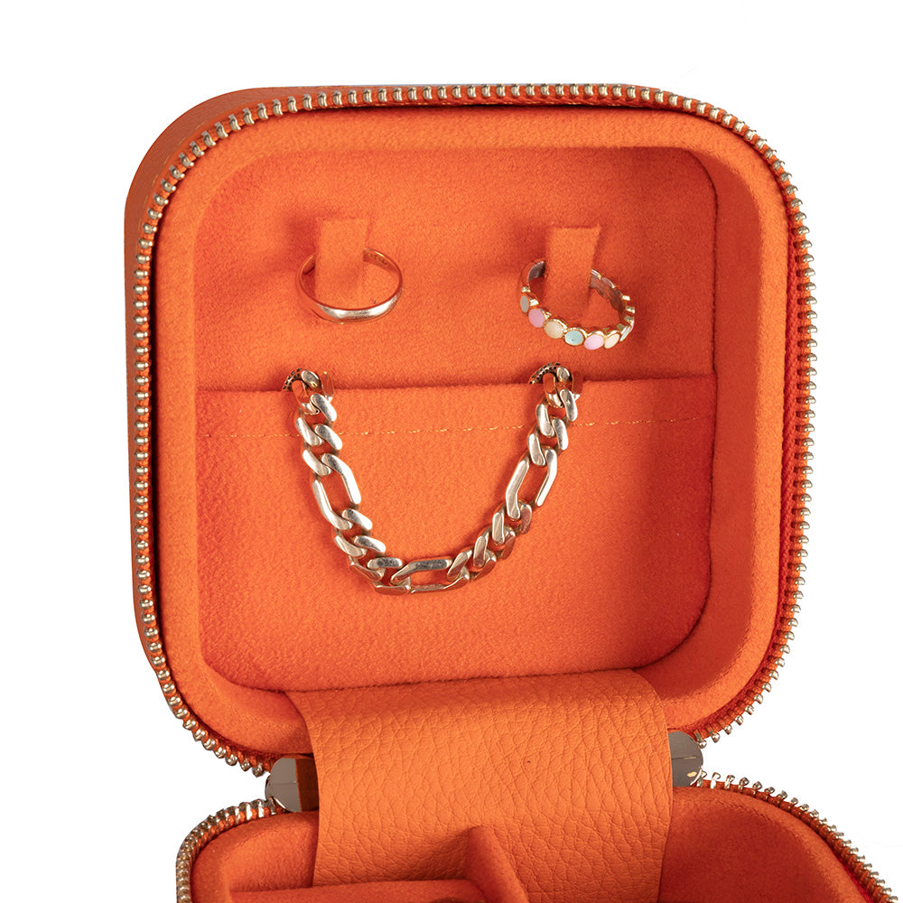 Ally Genuine Leather Jewelry Box