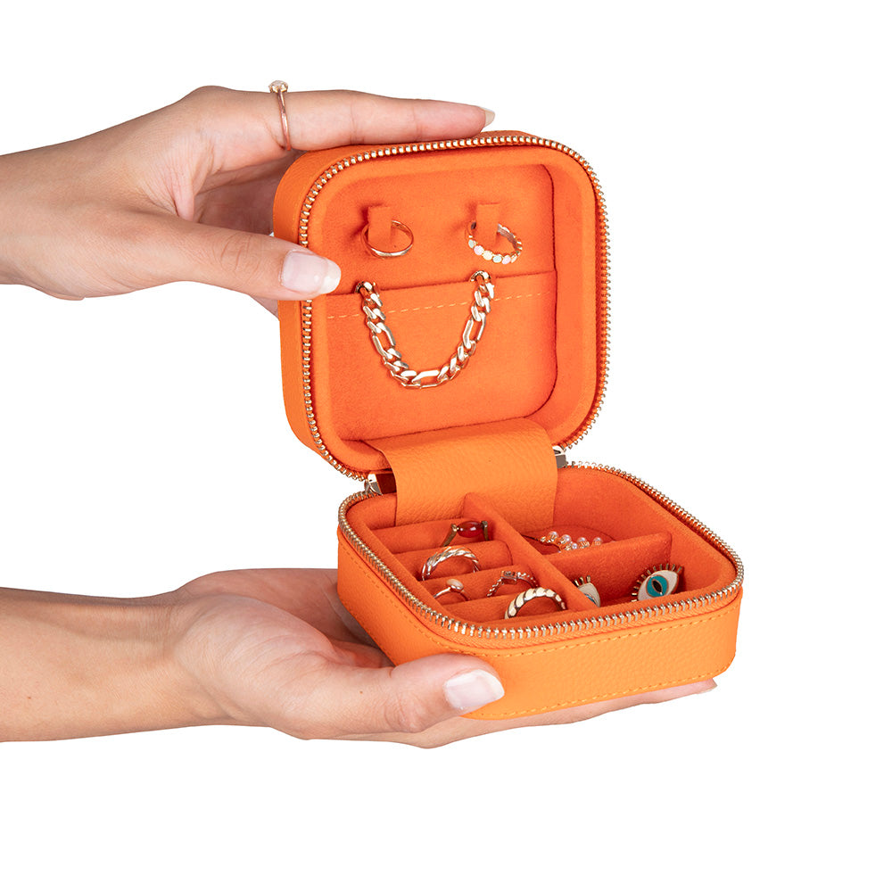 Ally Genuine Leather Jewelry Box