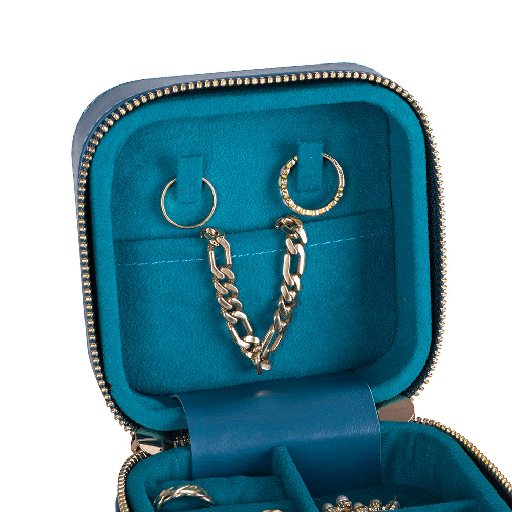 Ally Genuine Leather Jewelry Box